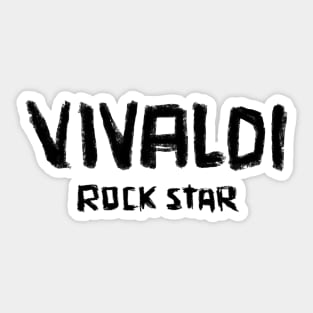 Rock Star Classical Composer: Vivaldi Sticker